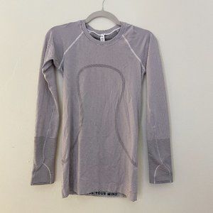 Lululemon Striped Swiftly Tech Long Sleeve Shirt 2.0